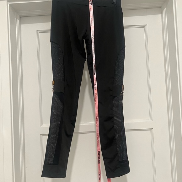 Celeb Boutique BLACK MESH & GOLD EMBELLISHED LEGGINGS - Picture 5 of 8